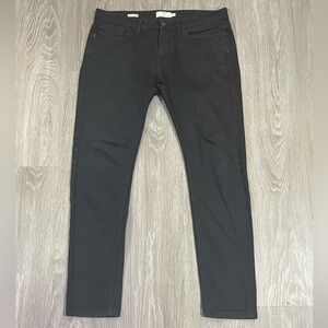 Topman “Stretch Skinny” Black Denim Jeans Sz. 32S